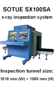 Luggage x-ray machine, x-ray cargo scanner, x-ray inspection pallet cargo & parcel system
